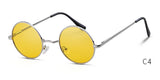 Round Sunglasses Men Polarized UV400 High Quality Brand