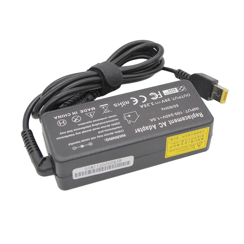 20V 3.25A 65W USB AC Laptop Charger Power