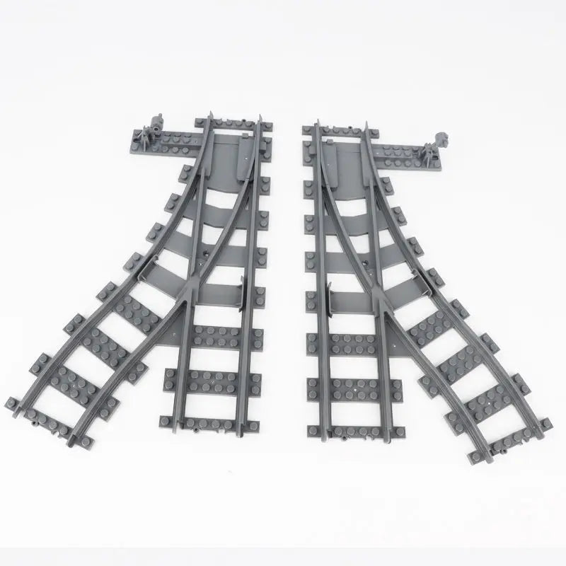 City Train Track Building Block Set 100PCS Soft