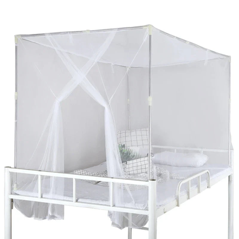 1pcs Moustiquaire Canopy White Four Corner Post Student