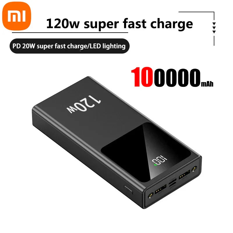 Xiaomi 200000mAh Power Bank Super Large Capacity 120w