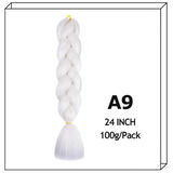 24Inch Synthetic Long Jumbo Ombre Braiding Hair For