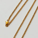 Big waterdrop long necklace for women stainless steel