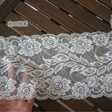 Elastic Hollow Floral Embroidery Lace Ribbon, DIY Apparel