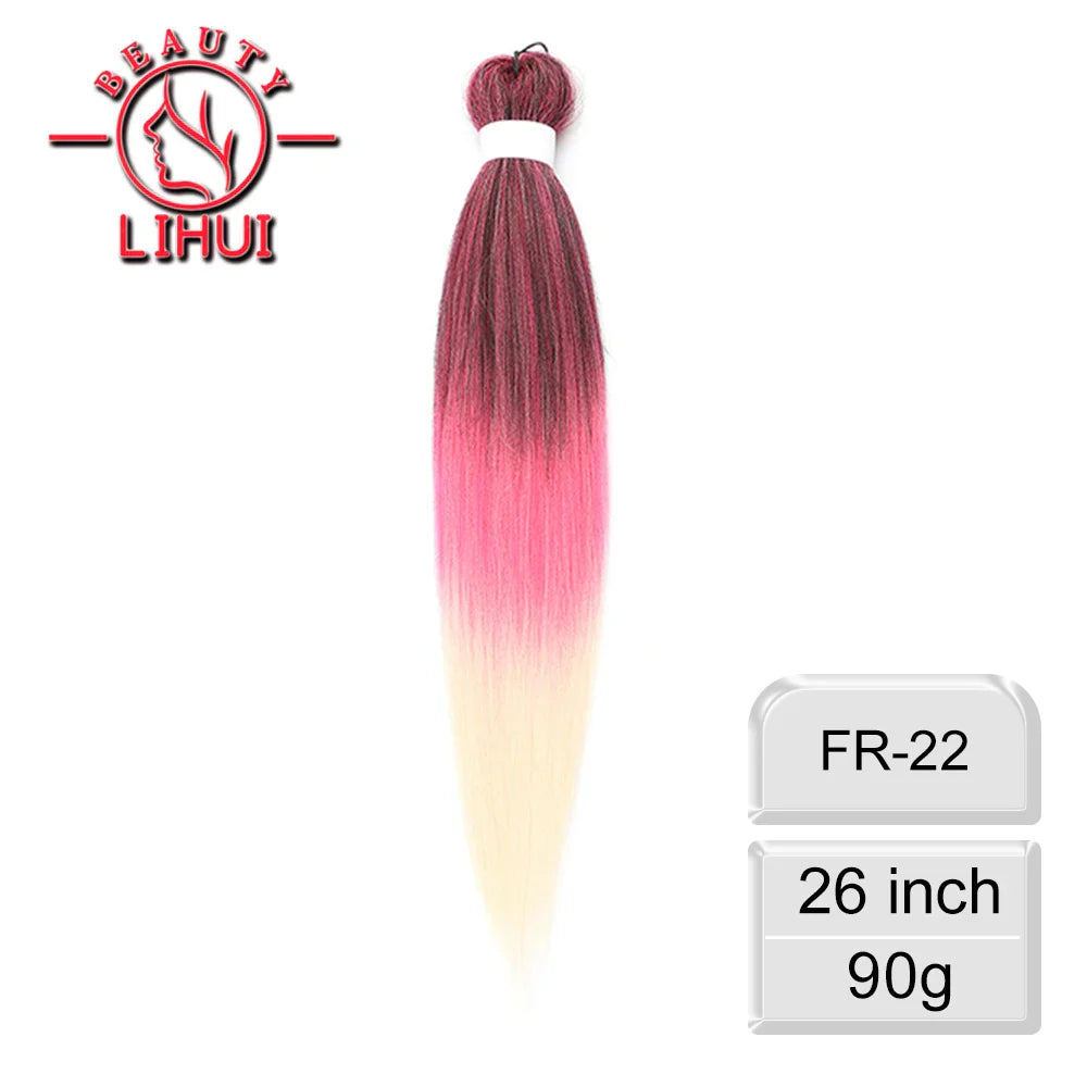 Braiding Hair Pre-stretched Synthetic Jumbo Braiding Hair Extensions