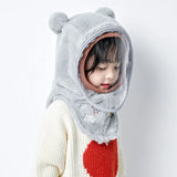 New Winter Children Hats Necks One-piece Windshield Headgear