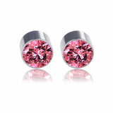 Weight Loss Magnet Earring Zircon Crystal Strong Magnetic