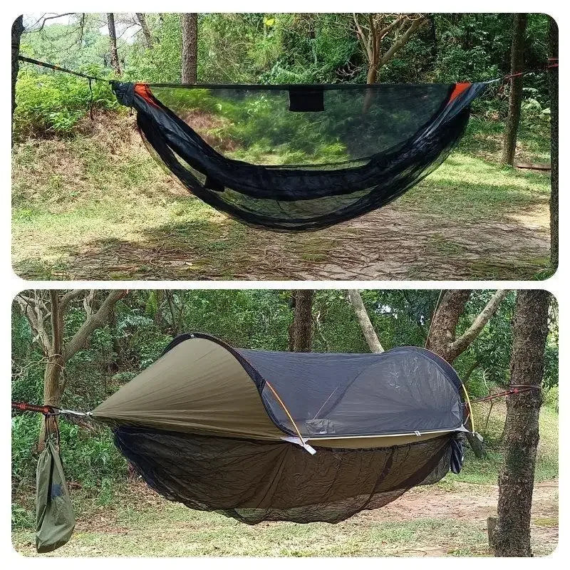 Traveler Hammock Bottom Mosquito Cover Camping Hammock Quick