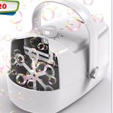 Bubble machine portable fully automatic support plugin or