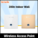 Tenda W6-S N300 in-wall Wireless Access Point,300Mbps Indoor