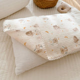 Children Cartoon Bear Bedding Pillow Cover Decorative Kids