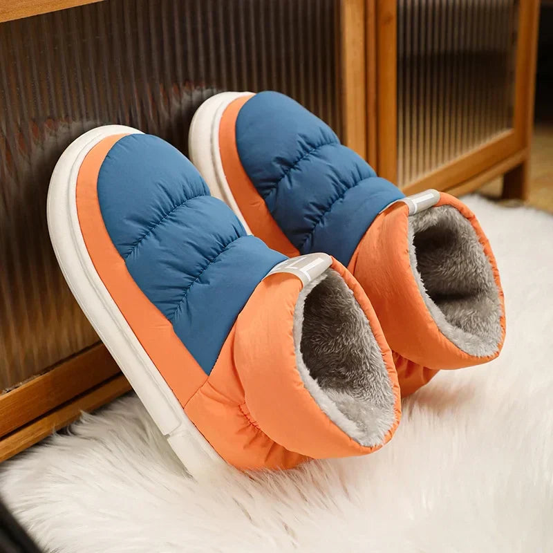 2023 Winter Men Boots Warm Plush Women Boots