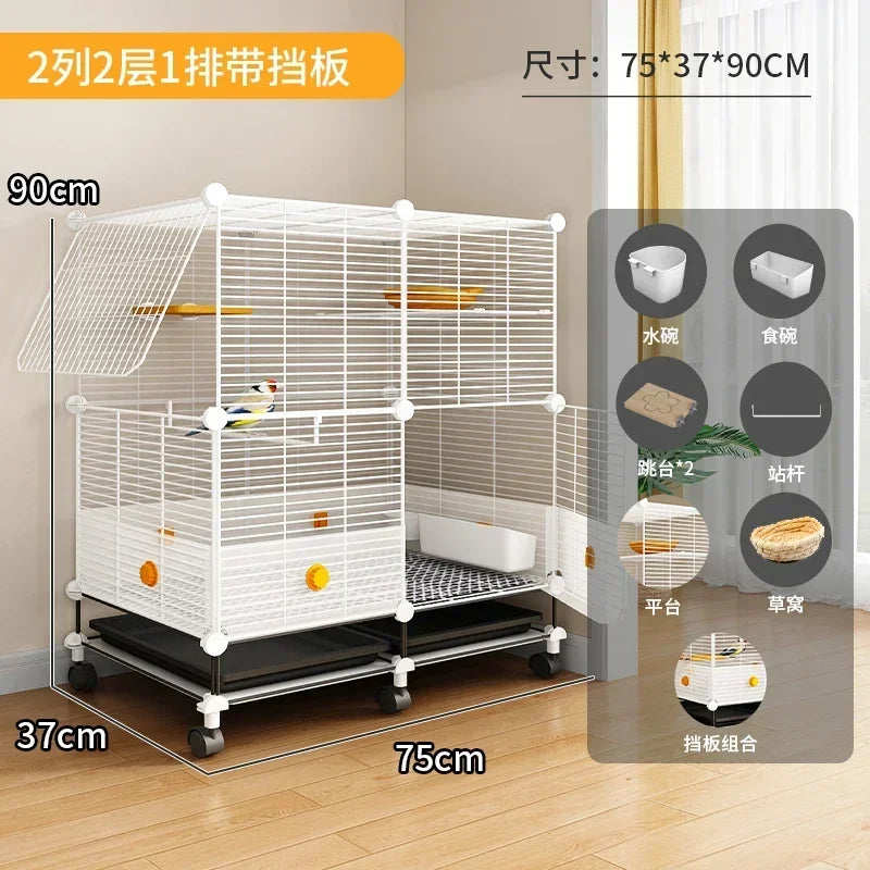 Large Parrot Stand Accessories Bird Cage Decoration Outdoor