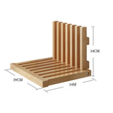 Hidden Wall Hanging Ultra Thin Folding Chair Porch