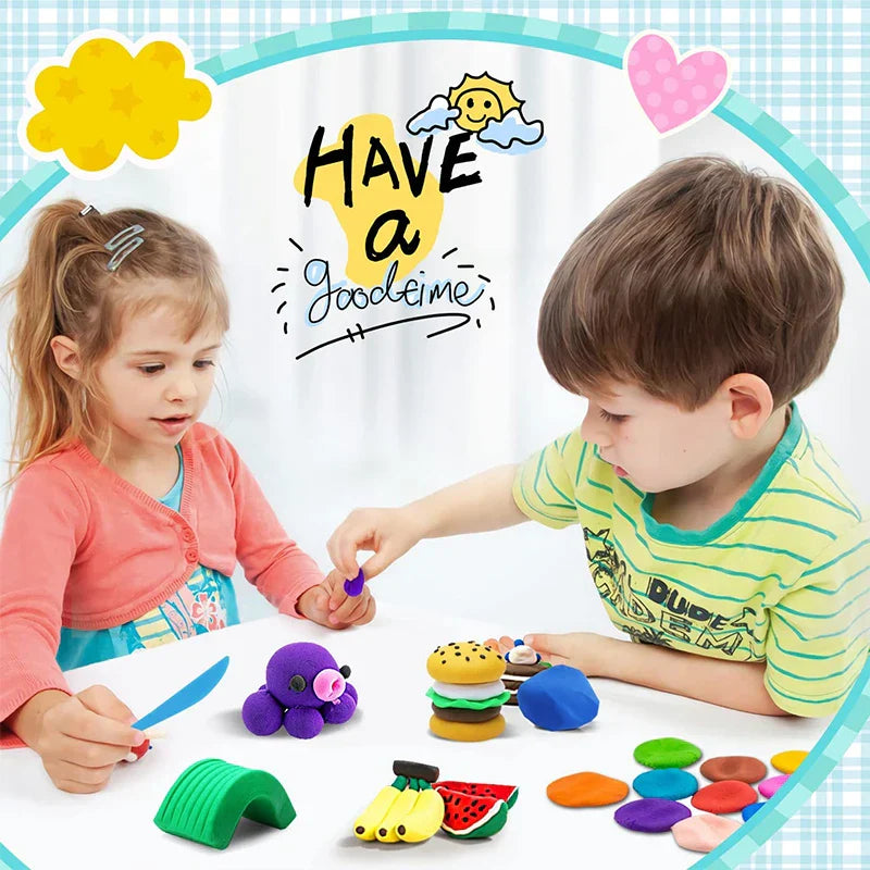 Air Dry Plasticine Modeling Clay Educational 5D Toy