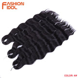 FASHION IDOL Lena Hair Synthetic Deep Wave Braiding