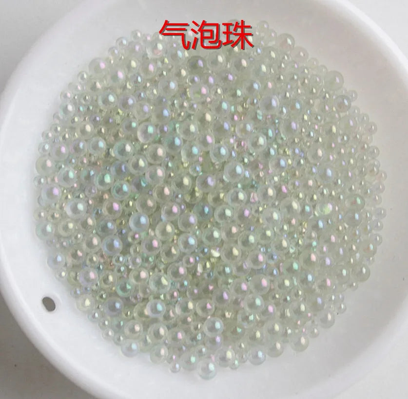 500g Transparent Bead Slime Simulation Rice Slime Accessories