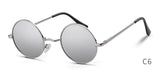 Round Sunglasses Men Polarized UV400 High Quality Brand