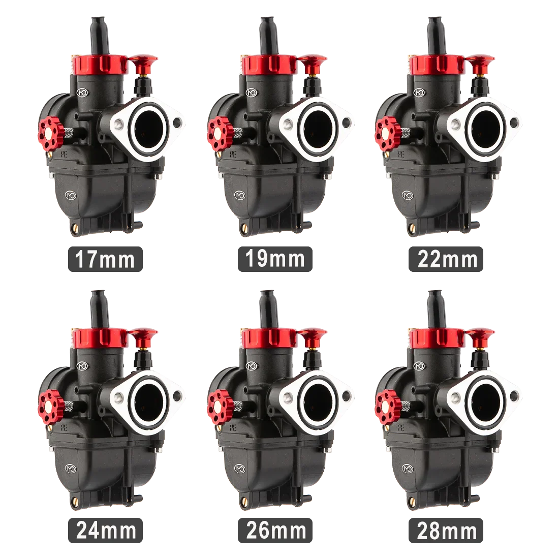 PE17-28mm Carburetor with Jet for Yamaha/Kawasaki/Honda