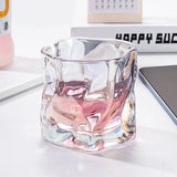 GIANXI Transparent Glass Mug Glacier Wine Whiskey Coffee