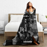 Damon Salvatore The Vampire Diaries Flannel Blankets Vintage