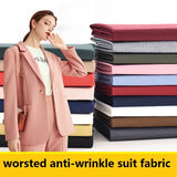 150cm X 50cm Twill Worsted Antiwrinkle Solid Color