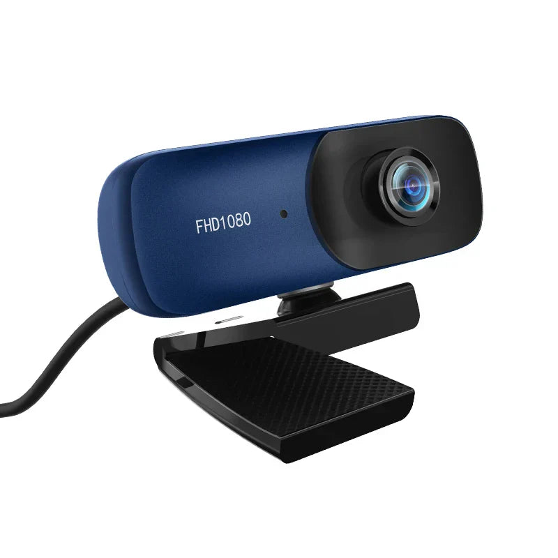 TISHRIC Autofocus Webcam 1080P 800W Pixels Full HD USB Web Camera With Micphone Web Cam For Computer 90° Wide Angle Webcam