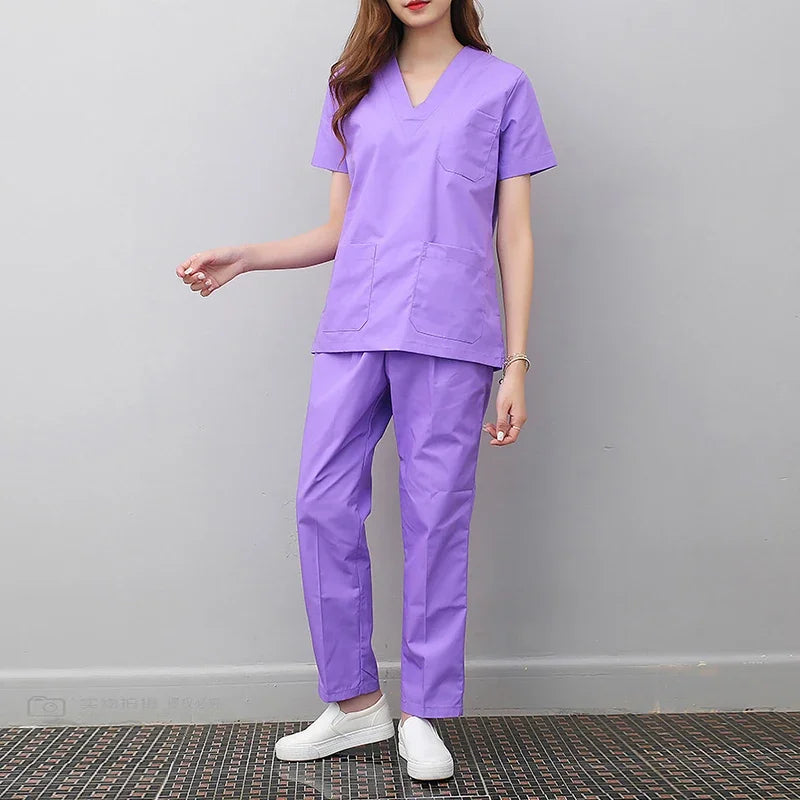 viaoli High Quality New Scrubs uniform Suit beauty