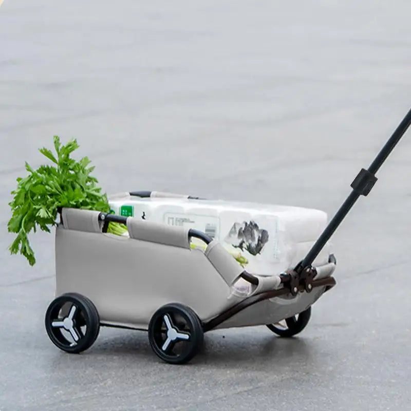 Small Pet Stroller Foldable Multifunctional Rolling Cat Carrier
