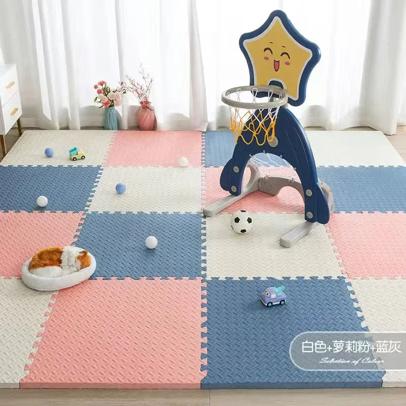 New Puzzle Mat Baby EVA Foam Play Black