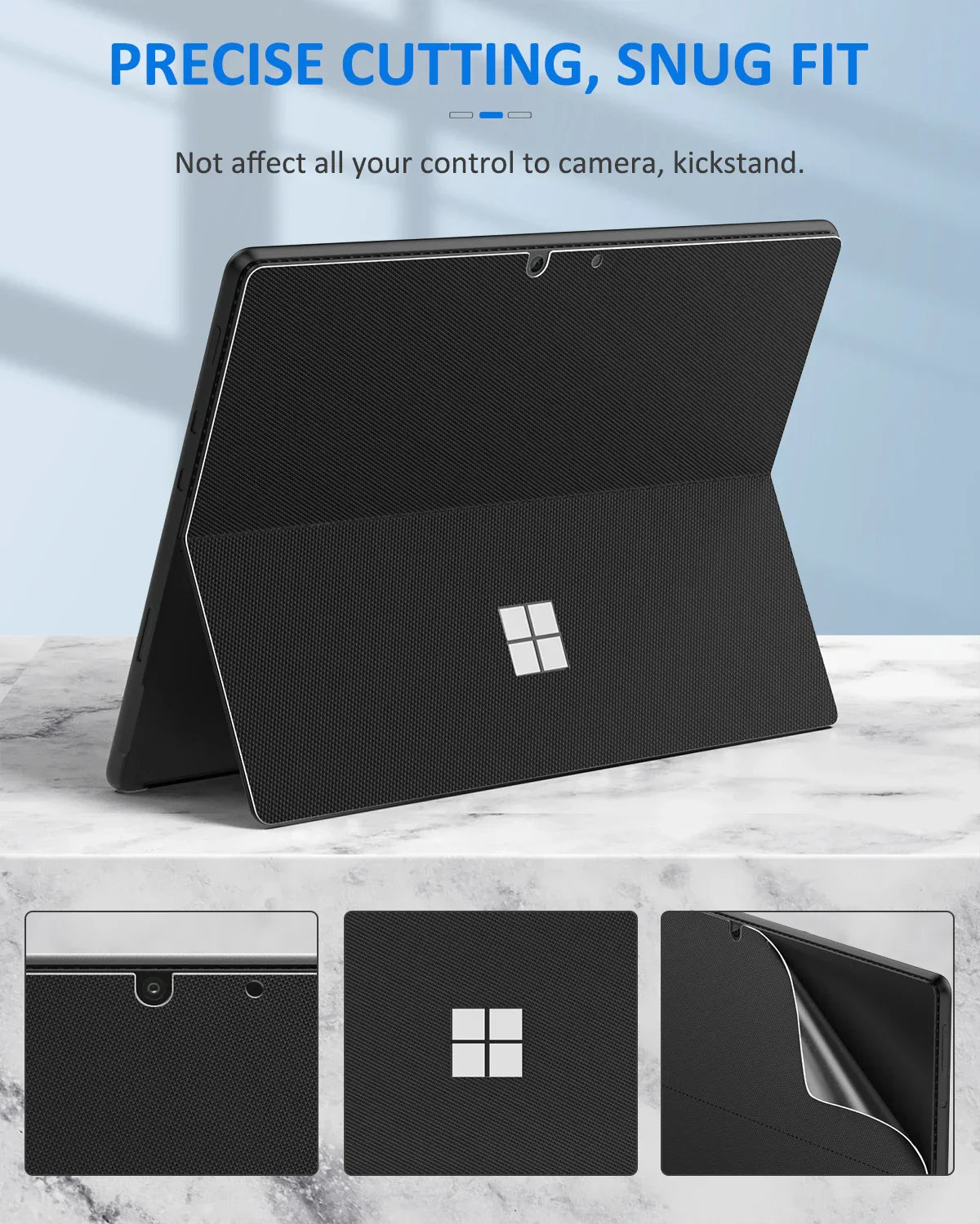 MoKo Tablet Back Skin Stick Decal for Microsoft