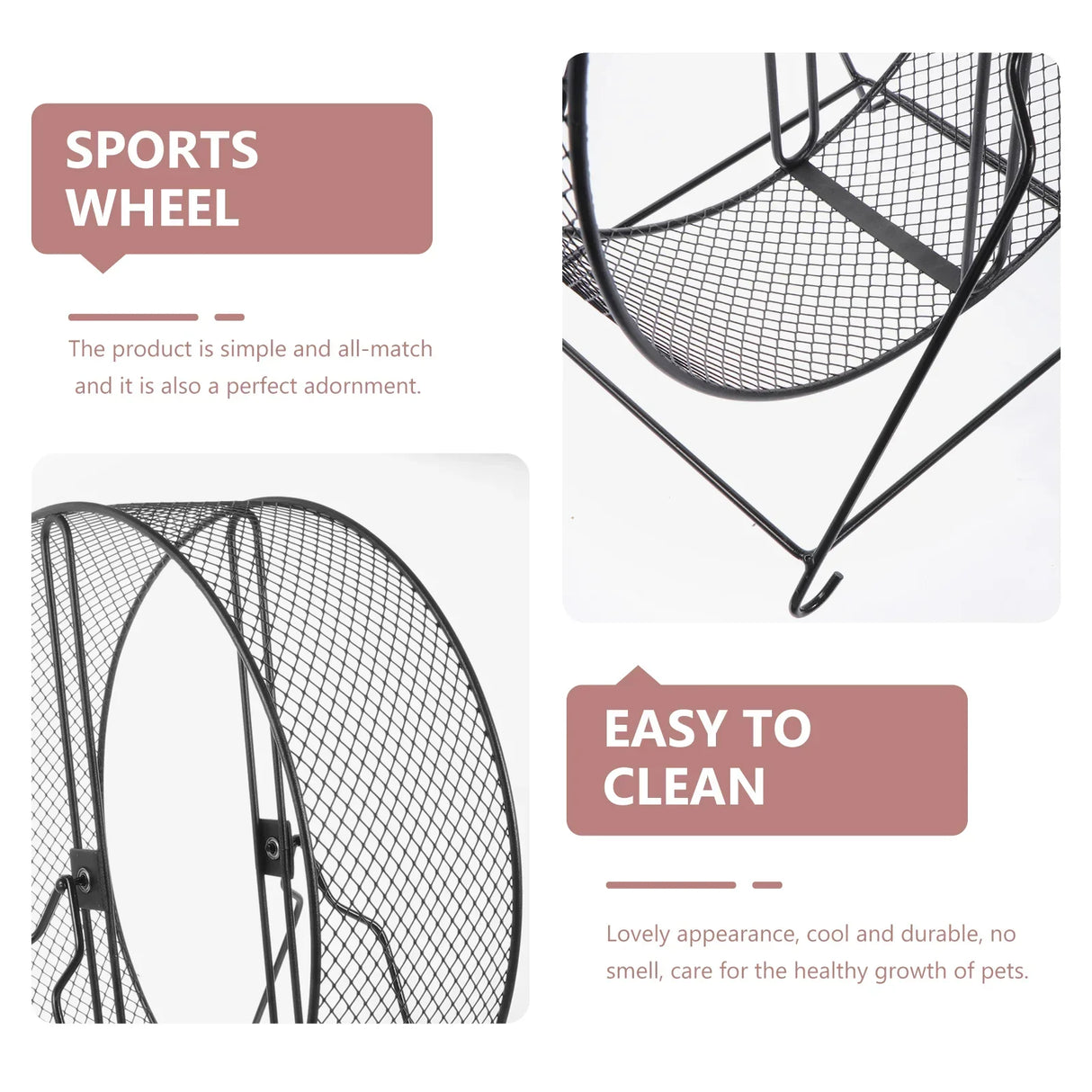Hamster Wheelexercise Running Silent Gerbil Large Roller Small