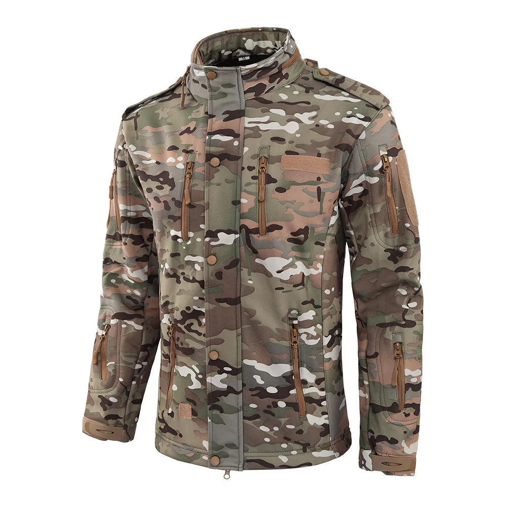 Shark Skin Soft Shell Tactical Jackets Men Military