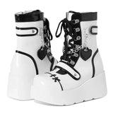 Metal Style Rock Women's Shoes Autumn New Thicksoled