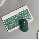 Rechargeable Tablet Wireless Bluetooth Keyboard Mouse Set For