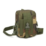 Camouflage Belt Zipper Waist Pack Men's Casual Bag