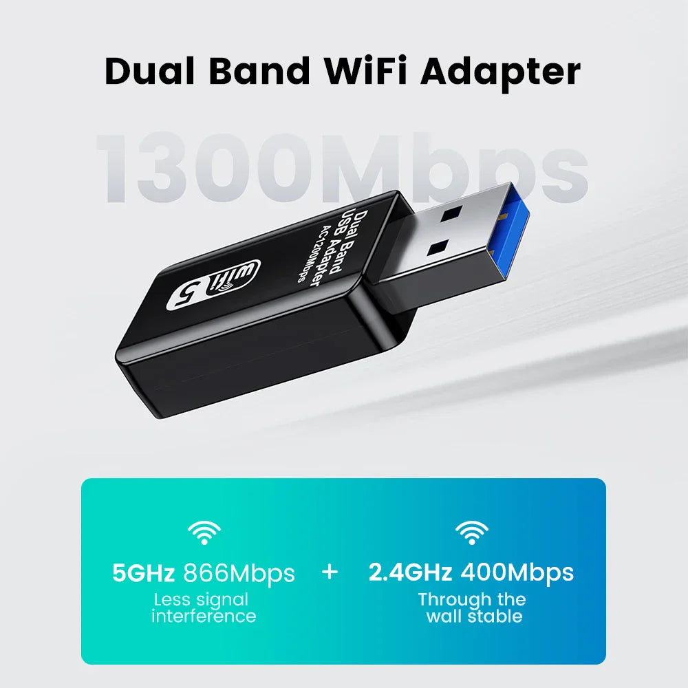 5ghz Wifi Adapter Wi-fi Usb 3.0 Adapter Wi