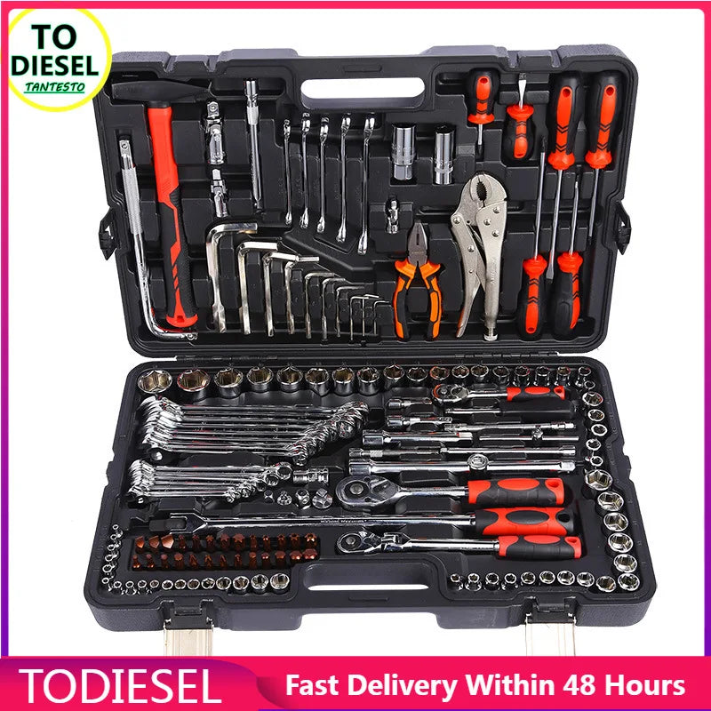 150PCS Car Repair Tool Set CRIN Injector Disassemble