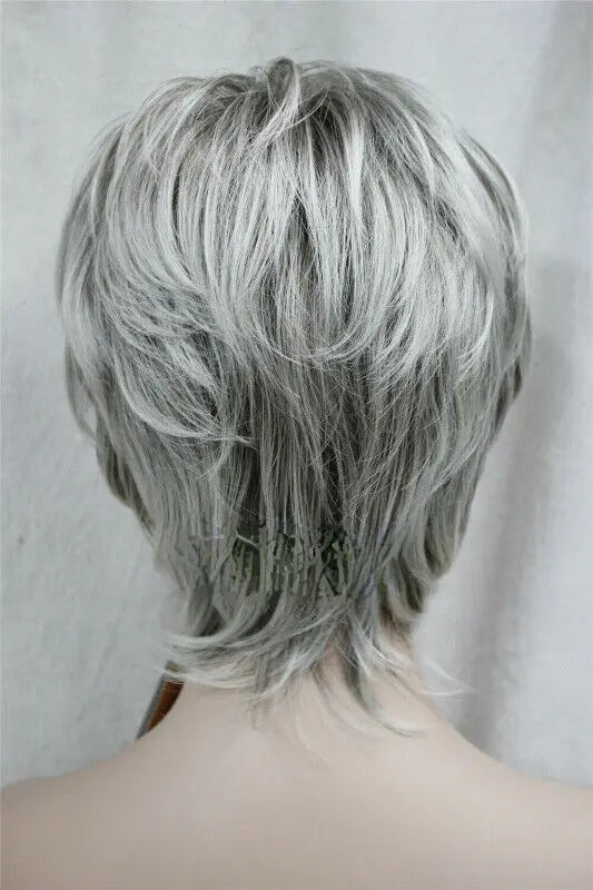 7Color Ladies Straight Women Short Brown Blonde Grey