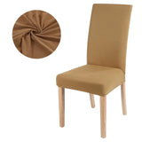 Elastic solid color Chair Cover Home Spandex Stretch