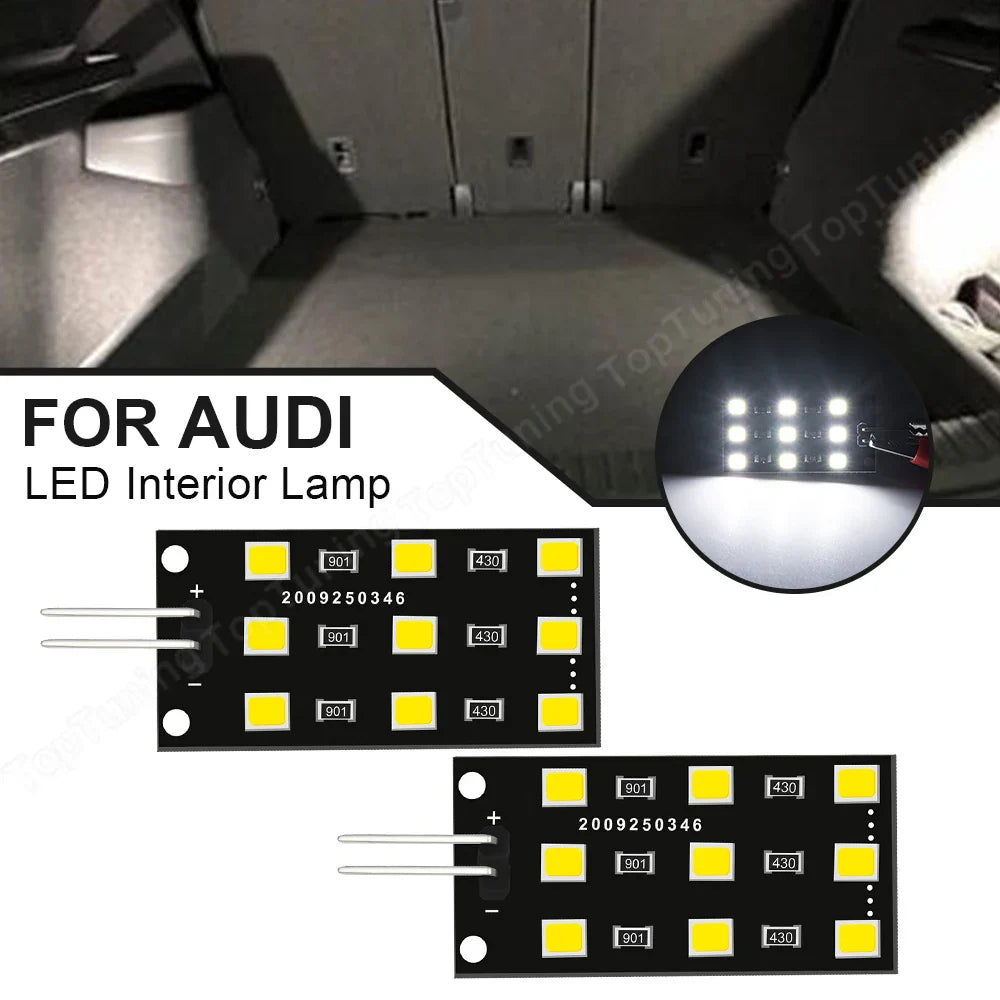 2x LED Interior Footwell Trunk Light for Audi/Skoda