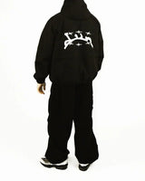 Y2k Hip Hop Pattern Embroidery Zip Up Hoodies