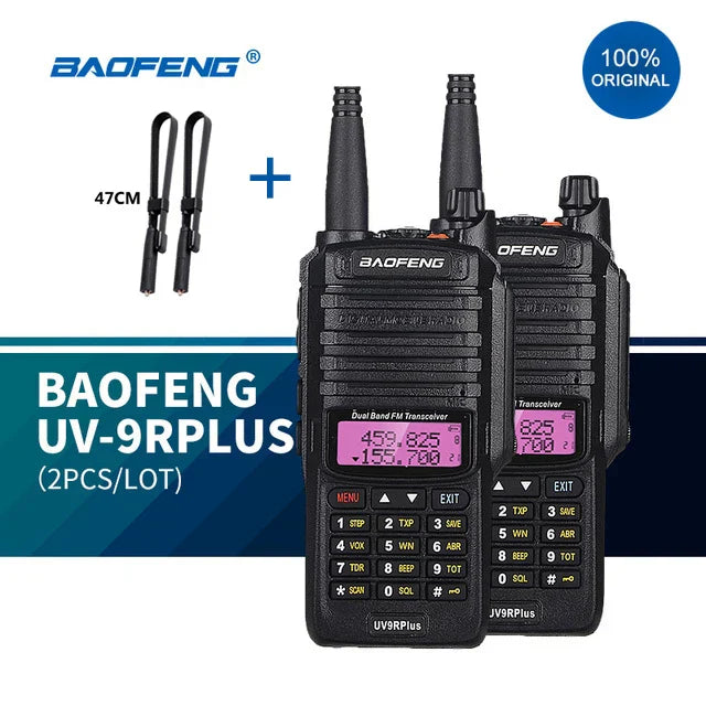 100% Original baofeng uv9r plus upgraded dual band