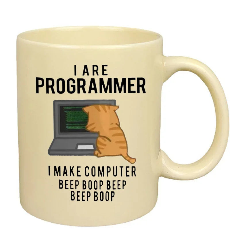 Engineer Mugs Computer Programmer Cups Programming Debugging Teaware