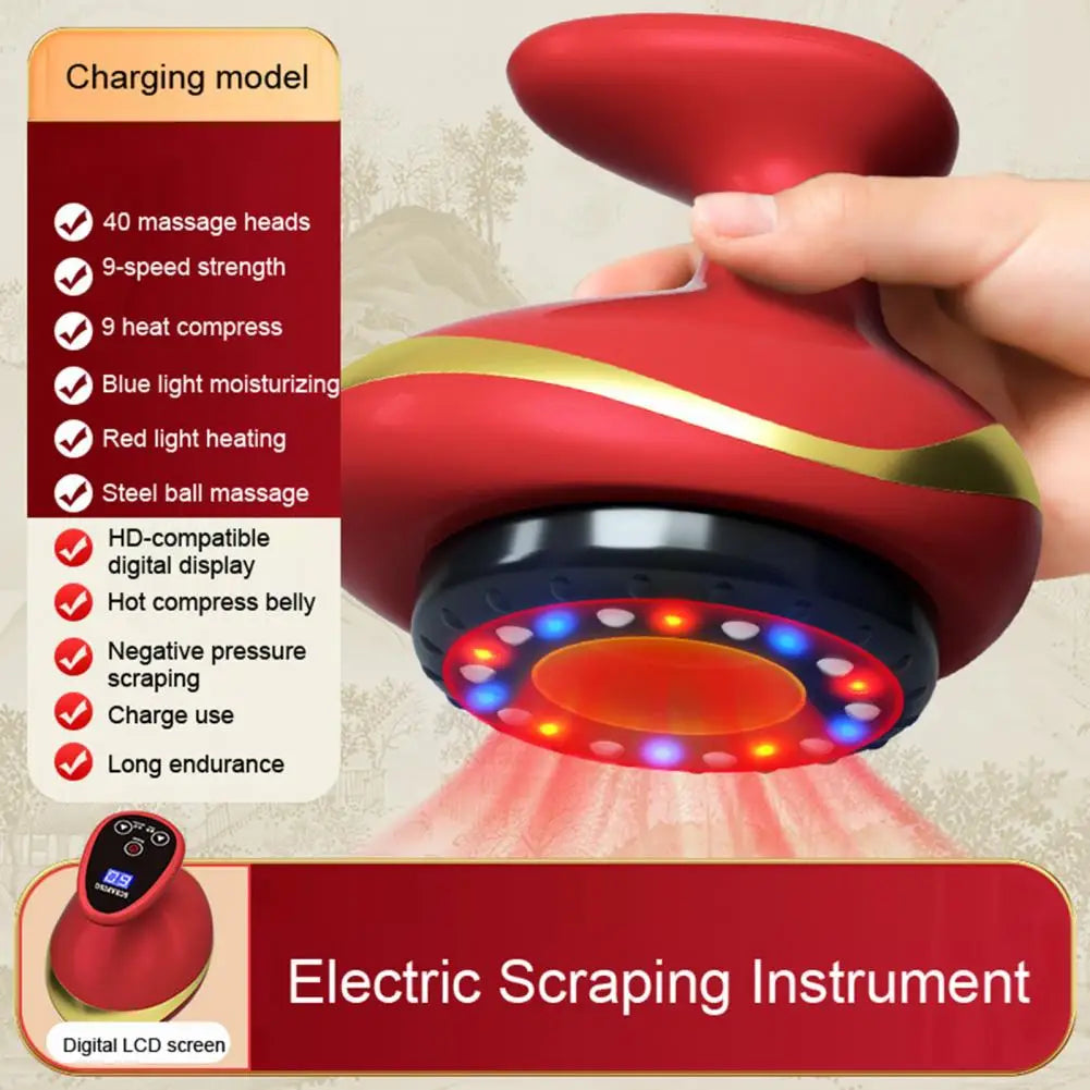 Electric Scraping Instrument Usb Rechargeable Electric Massager with