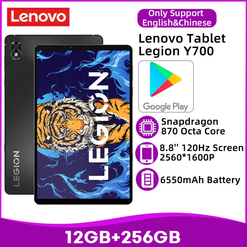 Lenovo LEGION Y700 Gaming Tablet 2022 8.8inch 6550mAh