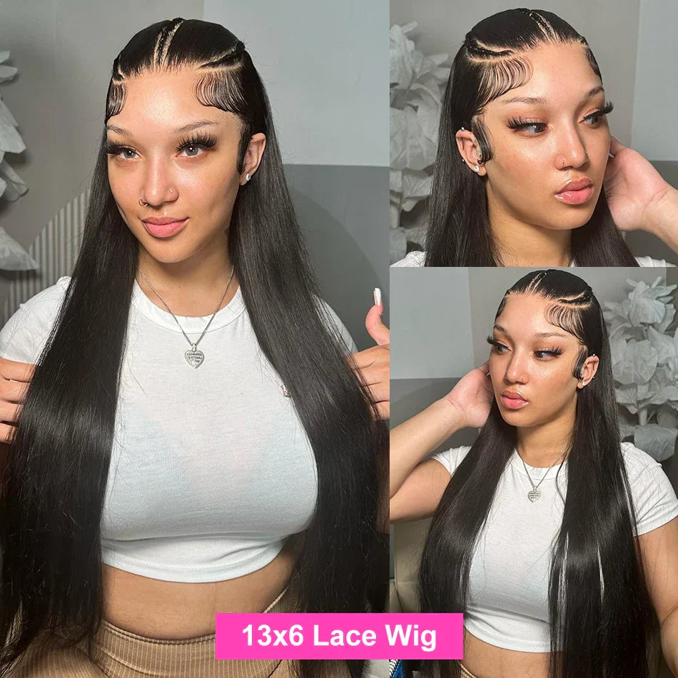 Luvin 30 Inch HD Transparent Straight 13x4 13x6