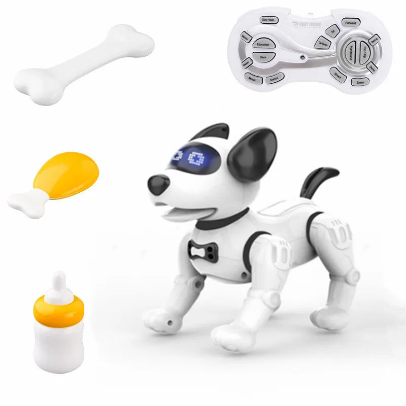 Funny RC Robot Electronic Dog Stunt Dog Voice