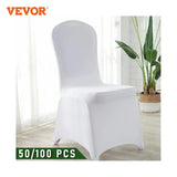 VEVOR 50 100Pcs Wedding Chair Covers Spandex Stretch