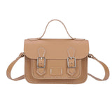 DIY Leather Cambridge Bag Handmade Sewing Women Crossbody